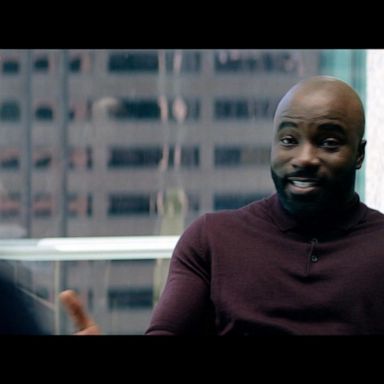 VIDEO: Mike Colter dishes on his reunion with Hilary Swank