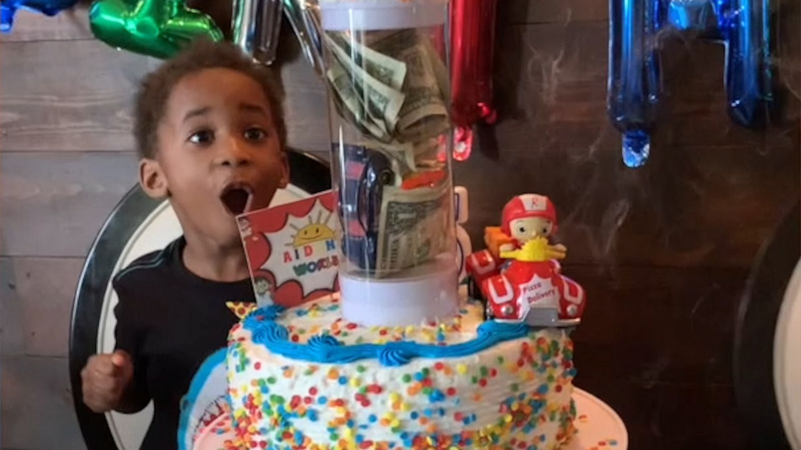 VIDEO: This popping cake stand was made to bring the party to you, even when you’re at home