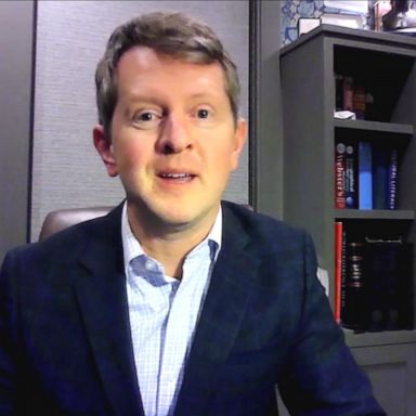 VIDEO: Ken Jennings opens up about hosting 'Jeopardy!' and Alex Trebek's final shows