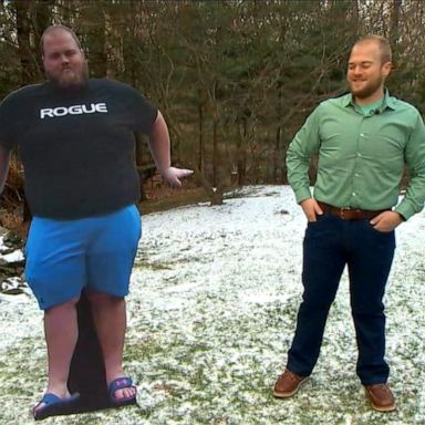 VIDEO: How college graduate who lost 200 pounds during quarantine motivates others