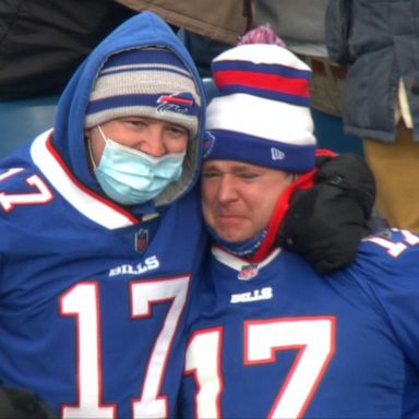 VIDEO: Buffalo Bills celebrate first NFL playoff win in 25 years