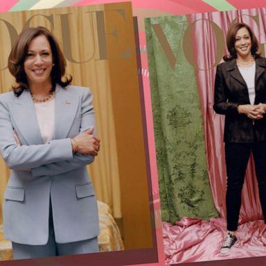 VIDEO: Kamala Harris appears on cover of Vogue magazine