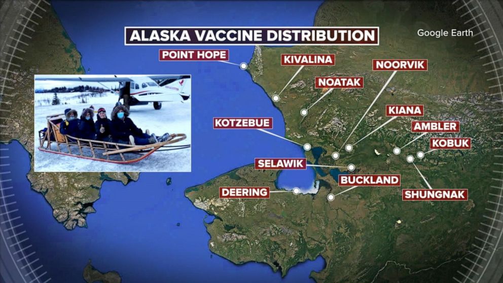 VIDEO: Alaska health workers fight elements to deliver COVID-19 vaccine