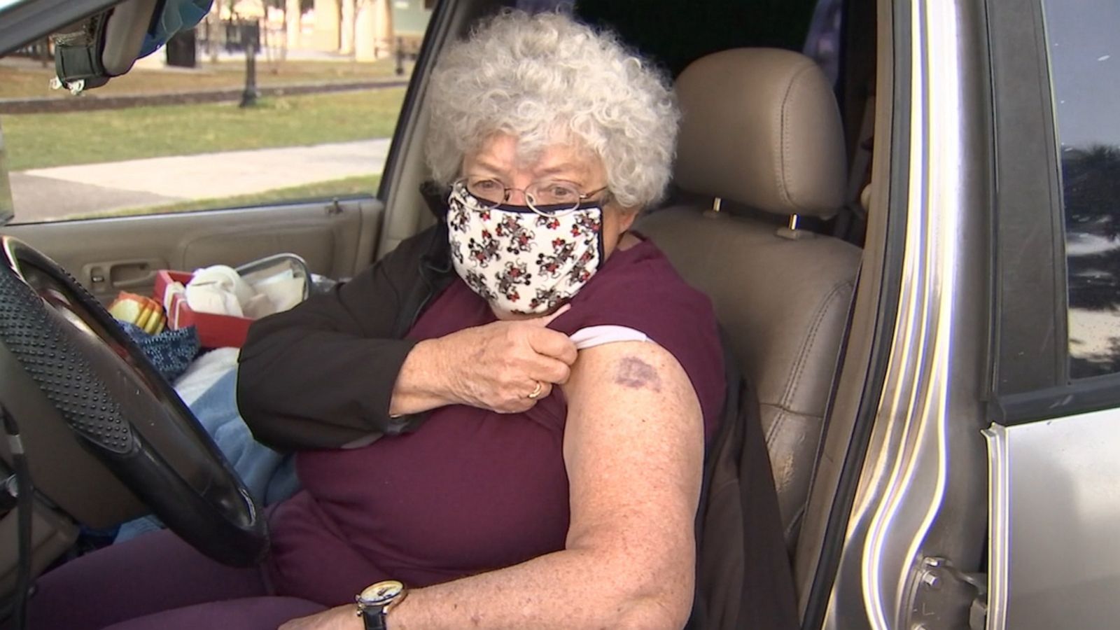 VIDEO: Woman whose brother died from COVID-19 waits 19 hours for vaccine in his honor