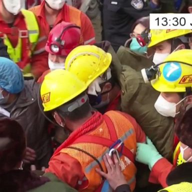 VIDEO: Chinese miners rescued after 2 weeks underground