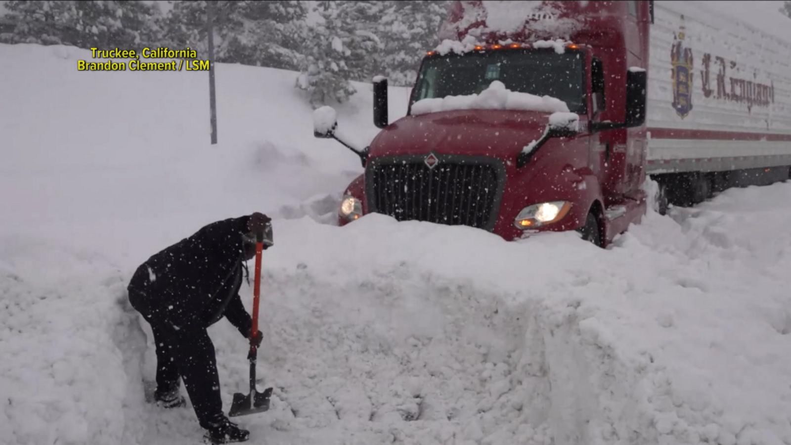 VIDEO: New winter storm warnings as California storm moves across the country