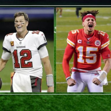 VIDEO: Tom Brady, Patrick Mahomes speak out before facing off in Super Bowl LV