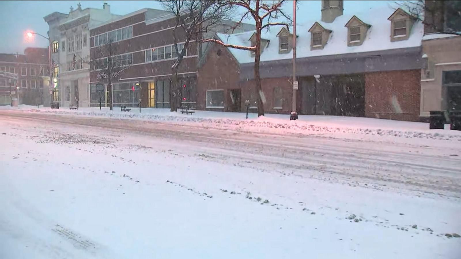 VIDEO: New Jersey blanketed by snow from Nor'easter