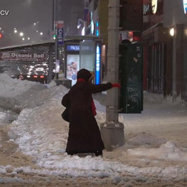 VIDEO: Powerful Nor'easter hits East Coast states