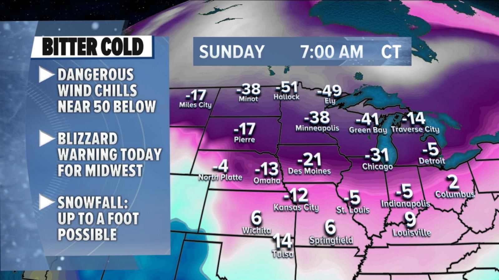 Winter temps and icy storms on the move Good Morning America