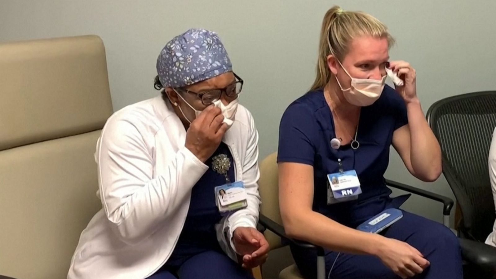 VIDEO: These frontline healthcare workers were surprised with Super Bowl tickets