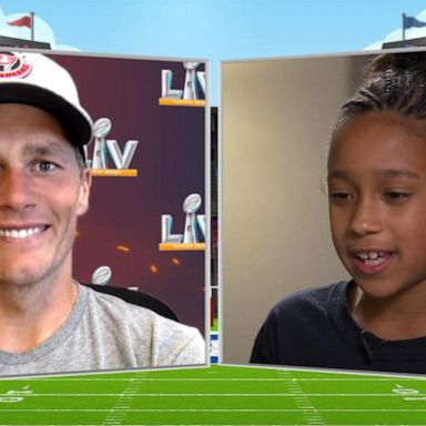 VIDEO: NFL Kid correspondent interviews Tom Brady ahead of Super Bowl LV