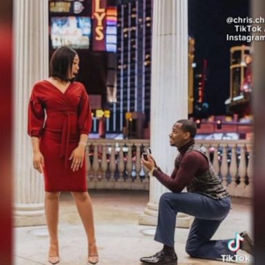 VIDEO: Couple's photoshoot turns into surprise proposal