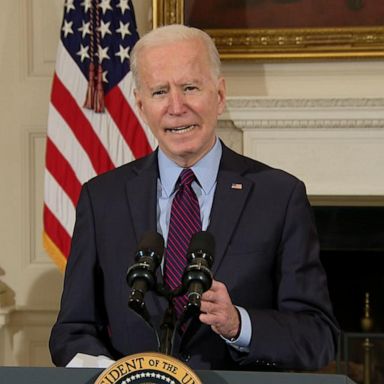 VIDEO: Biden meets with House Democrats to talk about COVID-19 relief package