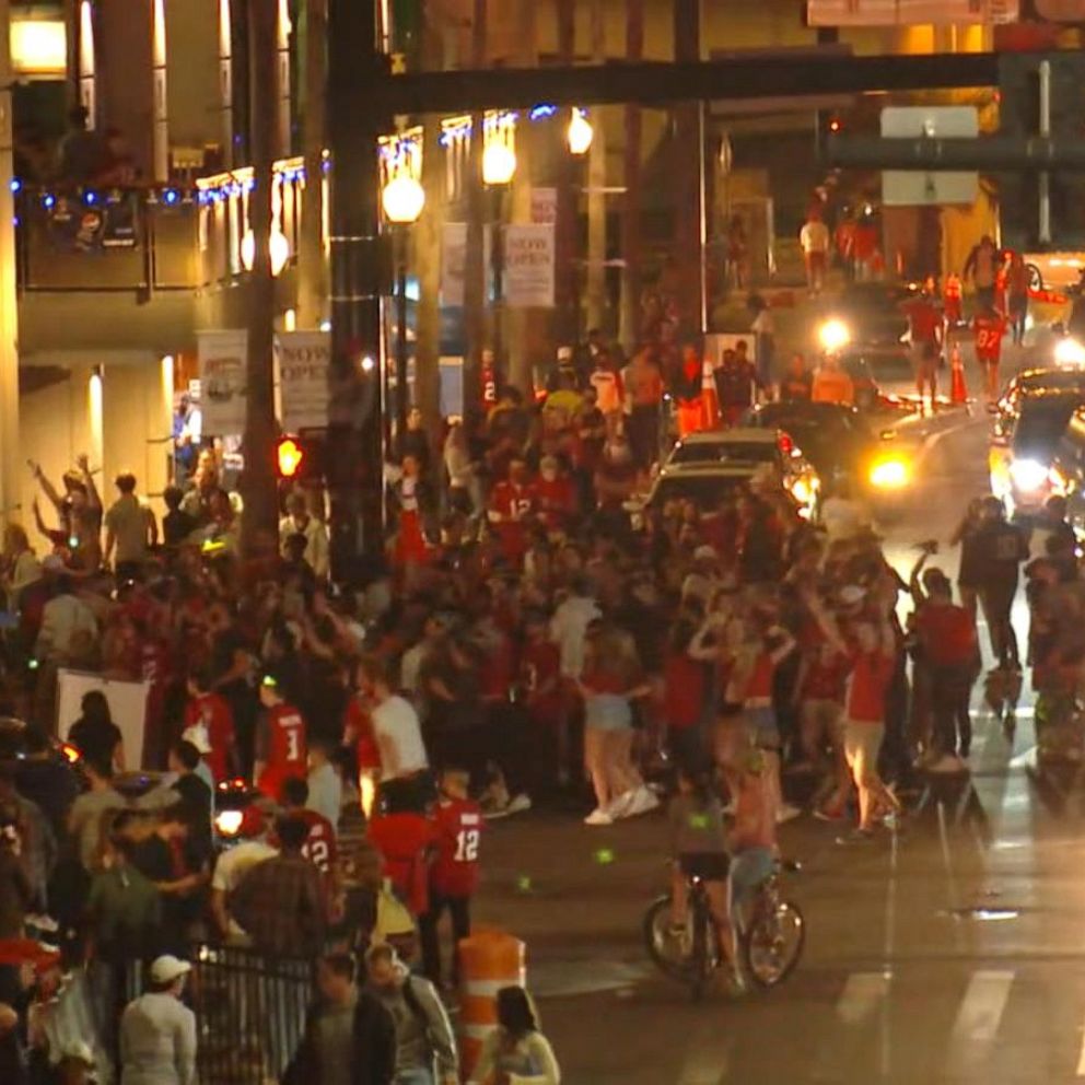 South Florida Football Fans Join Visitors For Pre-Super Bowl Festivities