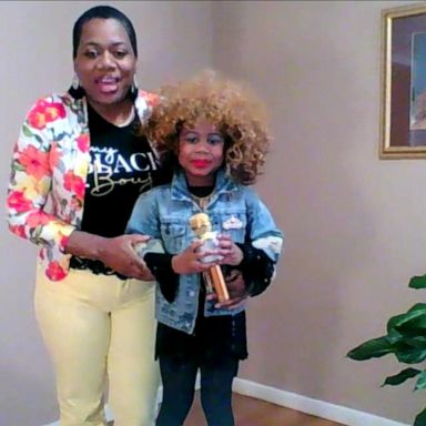 VIDEO: 5-year-old dresses up as notable women for Black History Month