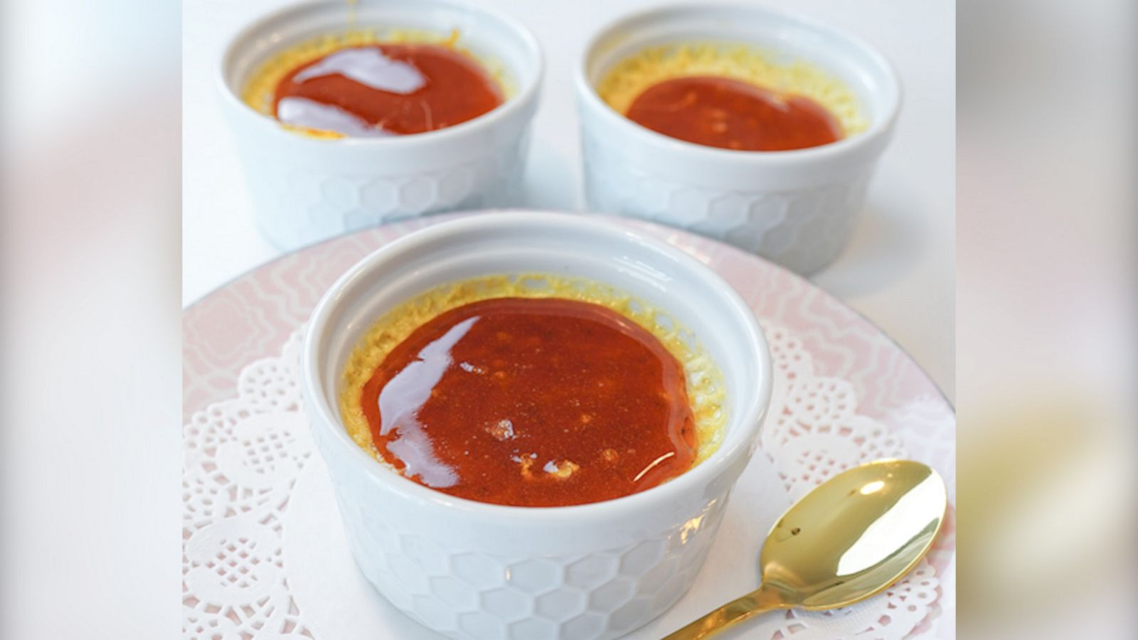 VIDEO: Try this 3 ingredient crème brûlée you can make at home