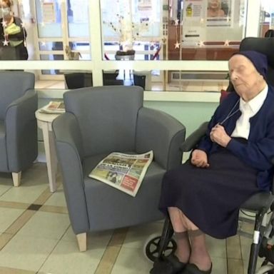 VIDEO: 117-year-old nun beats COVID-19