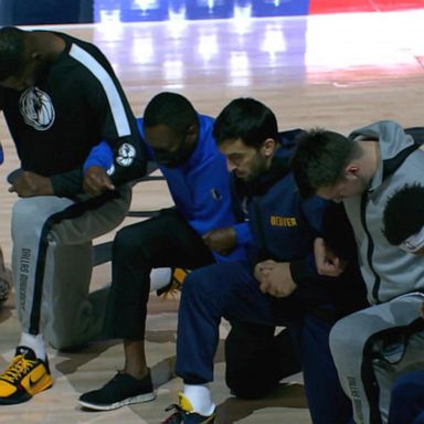 VIDEO: NBA cracks down on national anthem at games