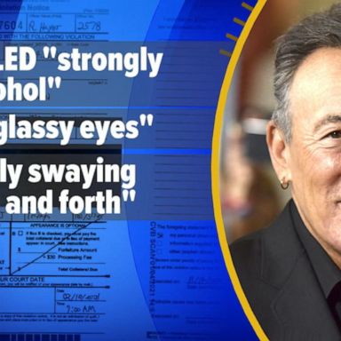 VIDEO: New details in Bruce Springsteen’s drunk driving arrest