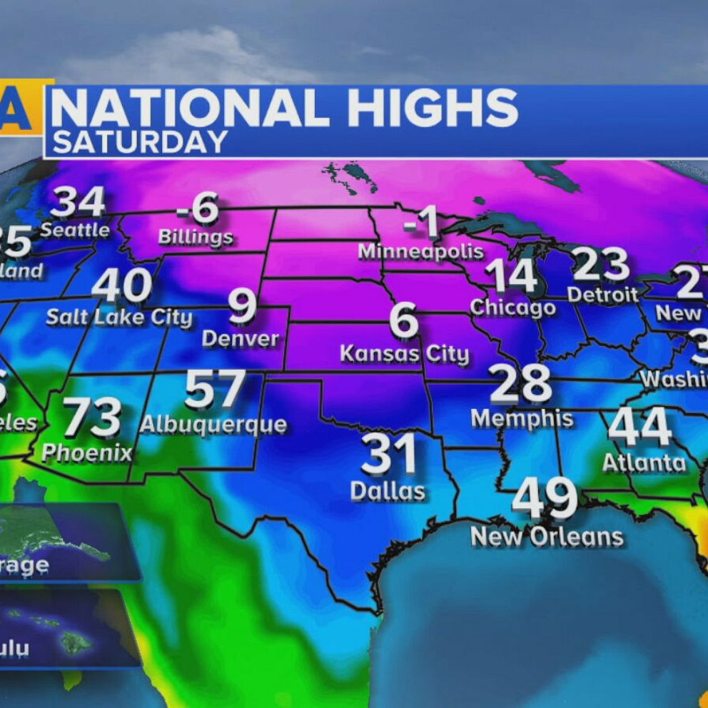 Winter Storm Map 2021 Historic Winter Storm Heads To Texas Closing Some Vaccine Sites: Latest -  Abc News