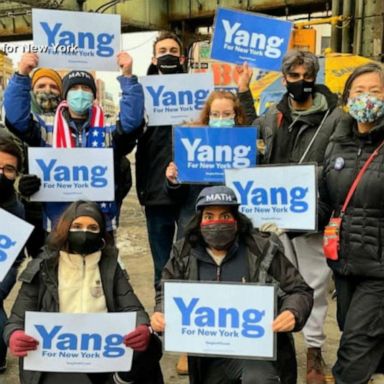 VIDEO: NYC mayoral candidate Andrew Yang reveals plans to help vaccine distribution