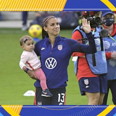 VIDEO: USWNT’s Alex Morgan scores first goal since giving birth