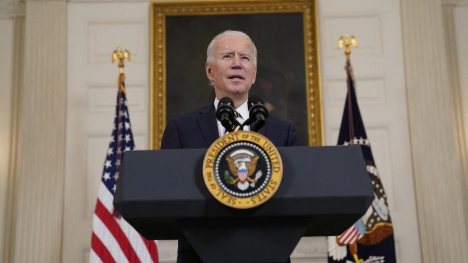 VIDEO: Biden takes military action for the 1st time in office