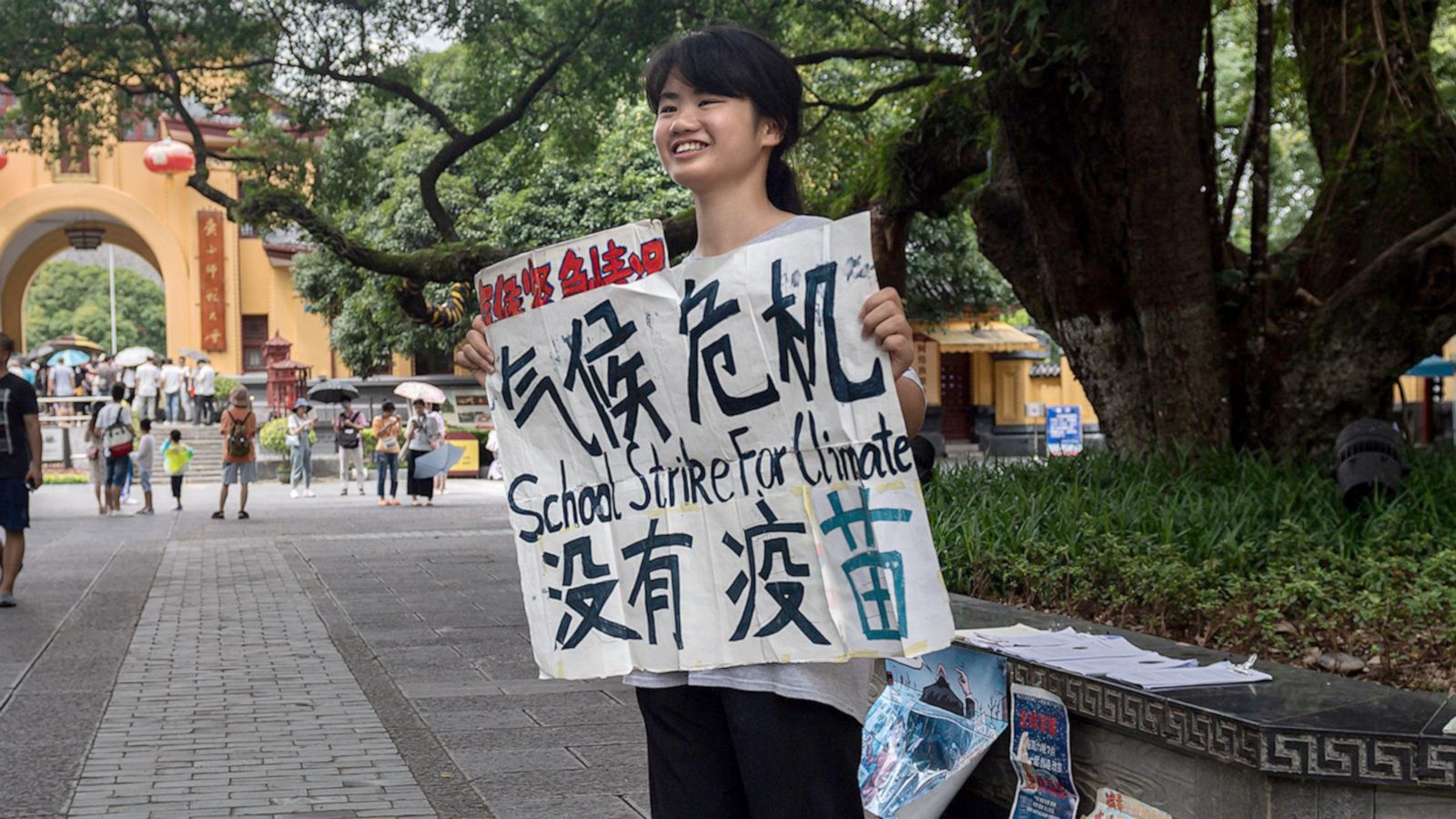 VIDEO: Teen climate activist calls for politicians to stop using the pandemic as an excuse