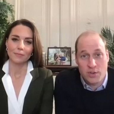 VIDEO: Kate Middleton and Prince William urge people to get vaccinated for COVID-19