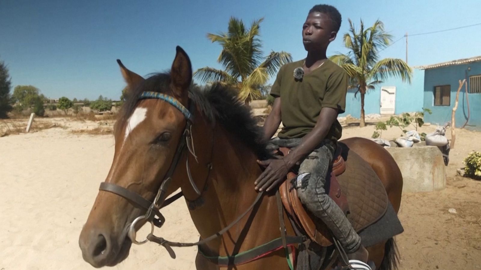 VIDEO: Teenage jockey wants to become the best horse jockey in the world