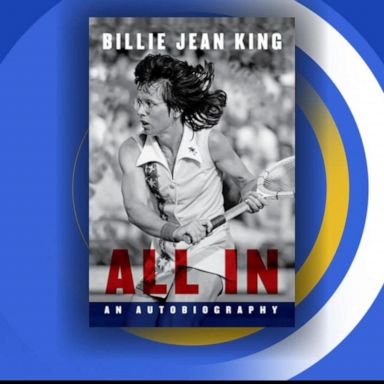 VIDEO: 1st look at cover of Billie Jean King’s new book, ‘All In’