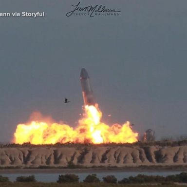 VIDEO: SpaceX landing ends in fiery crash