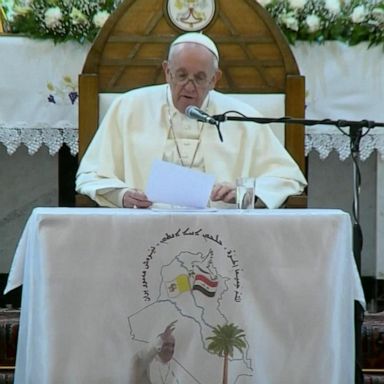 VIDEO: Pope Francis is on day 2 of his historic visit to Iraq