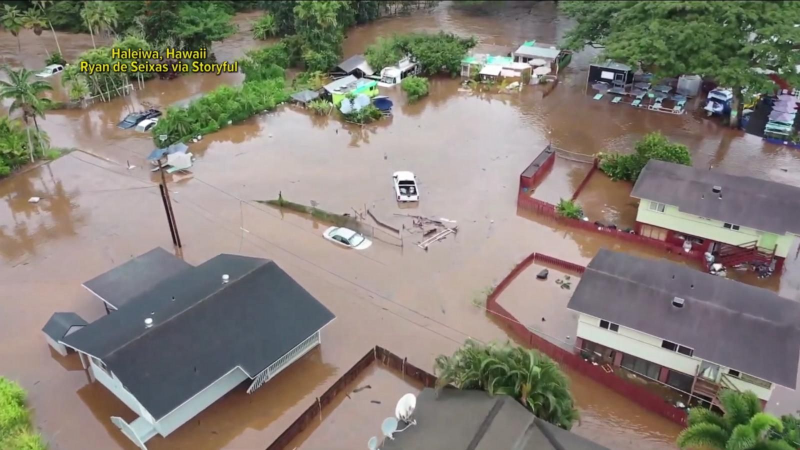 Flash flood emergency in Hawaii Good Morning America