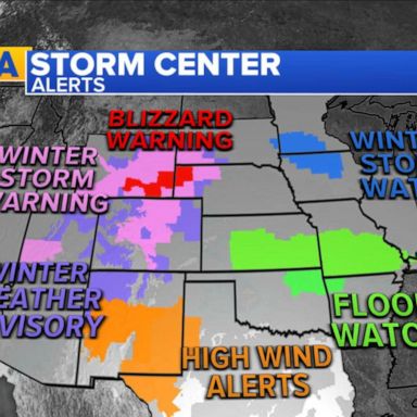 VIDEO: Major winter storm targets central US