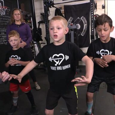 VIDEO: California dad turned into a part-time gym teacher to help his sons get fit