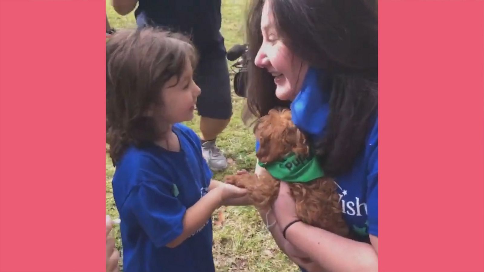 VIDEO: 5-year-old with life-threatening heart condition gifted a puppy