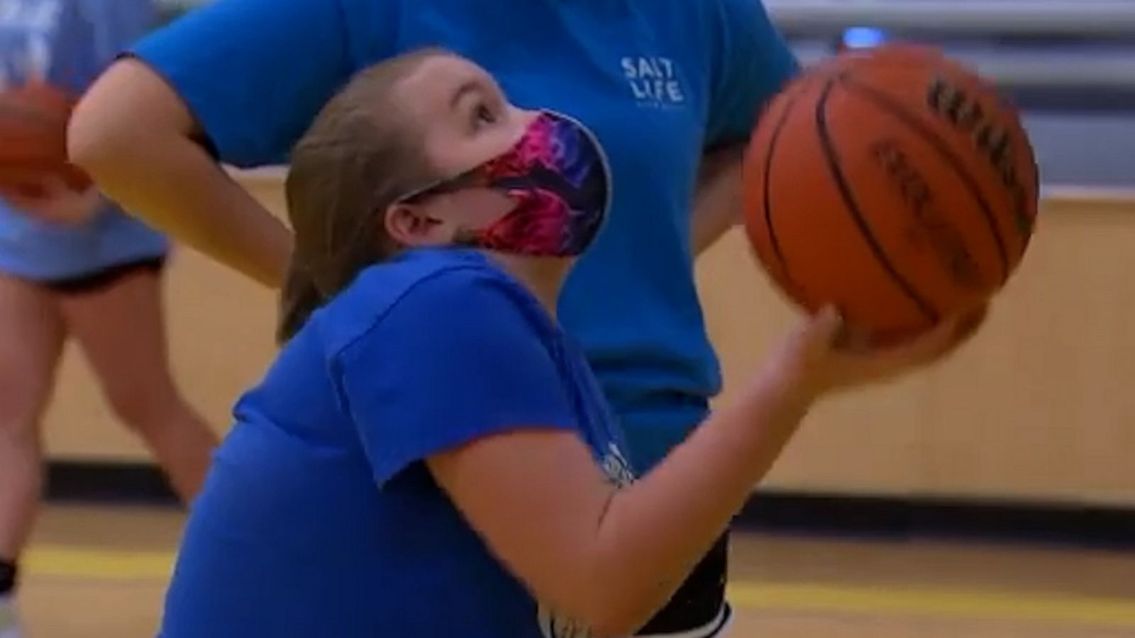 VIDEO: Middle school wheelchair user scores first game basket