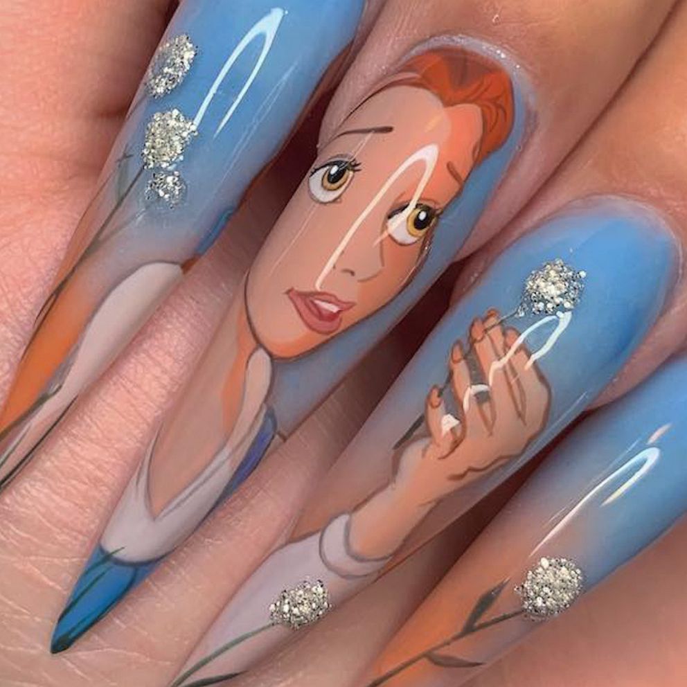 Give yourself a magical manicure with this Disney nail art - Good Morning  America