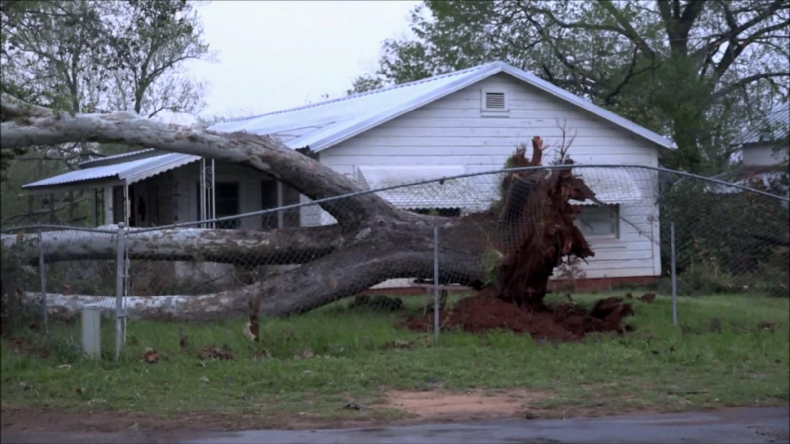 VIDEO: Severe storms strike the Southern US