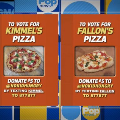 VIDEO: Late-night wars heat up with Kimmel and Fallon pizza battle 