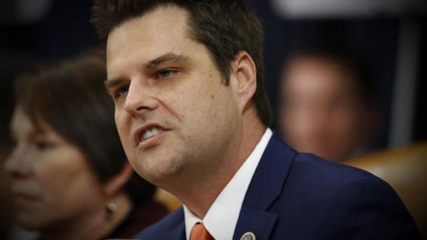 Video Rep Matt Gaetz Faces Doj Investigation Into Sex Trafficking Allegations Abc News 5564