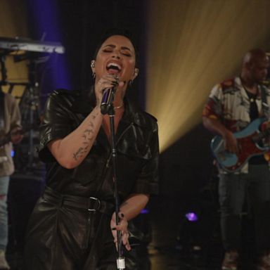 VIDEO: Demi Lovato exclusively performs new song ‘The Art of Starting Over’