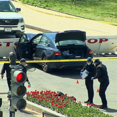 VIDEO: Capitol Police officer killed by knife-wielding suspect who rammed into barricade