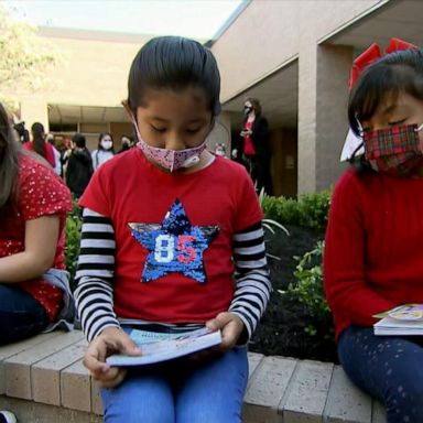 VIDEO: The magic of storytelling: Escamilla elementary receives 1,300 books