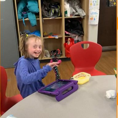 VIDEO: Students create custom mask for special needs child