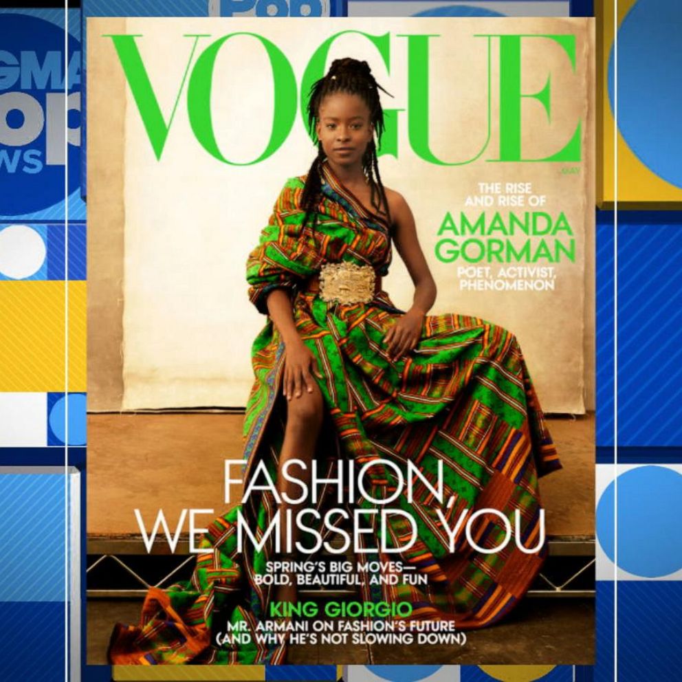 Amanda Gorman ocupa la portada del número de mayo de 'Vogue USA