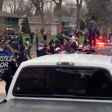 VIDEO: Protests erupt after deadly shooting in Minnesota