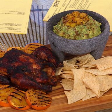 VIDEO: Make mojo chicken and grilled pineapple guacamole for your next cookout